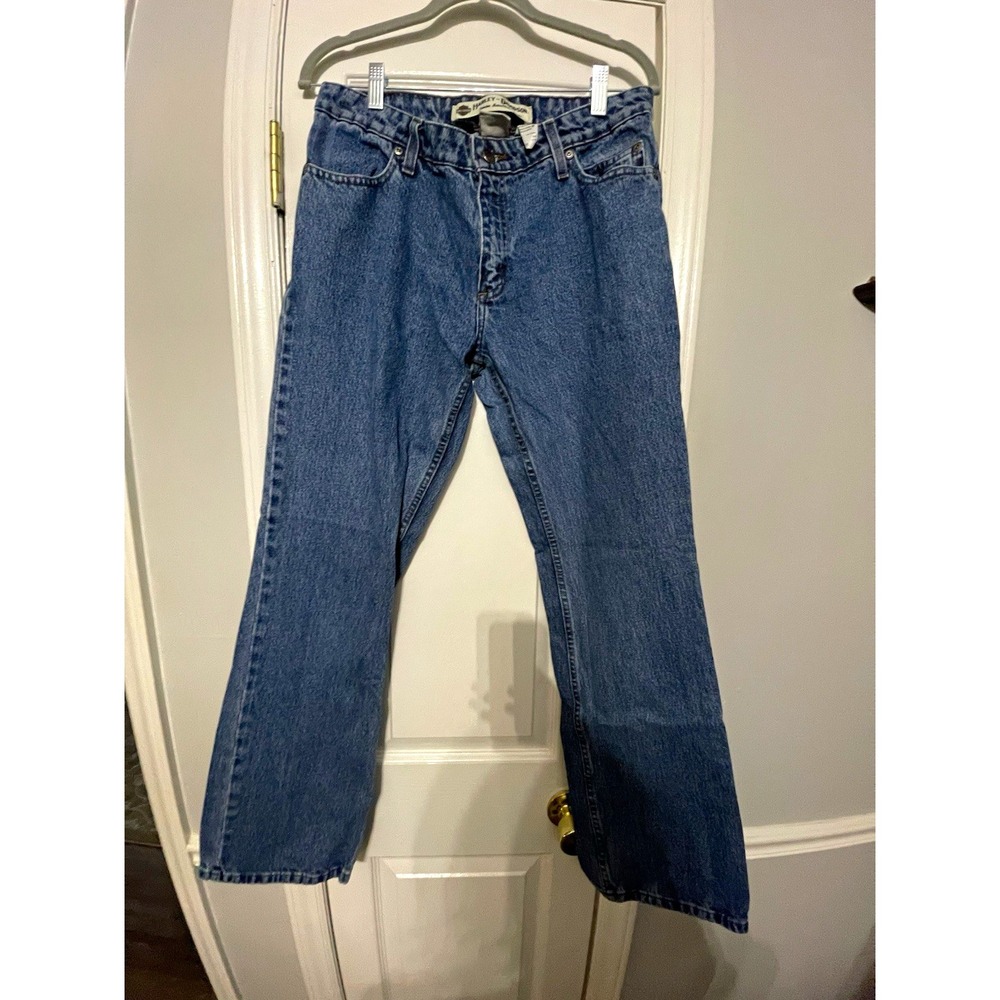 Harley-Davidson MotorClothes Women's Denim Jeans Straight Fit size 8